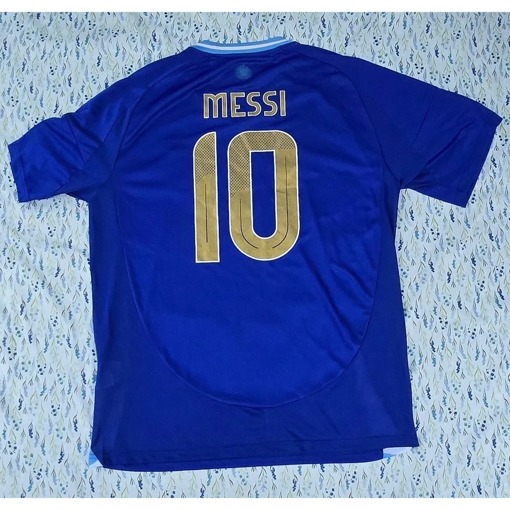 Argentina National Football Team Messi10 World Champions 2022 FIFASoccerJerseyXL